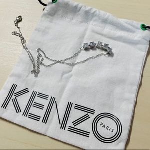 Kenzo logo necklace